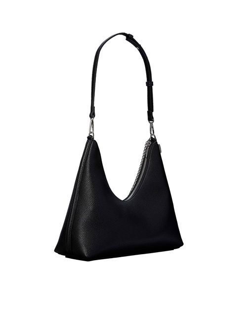 CALVIN KLEIN pebbled chain hobo bag CALVIN KLEIN | LV04F3495GUB1